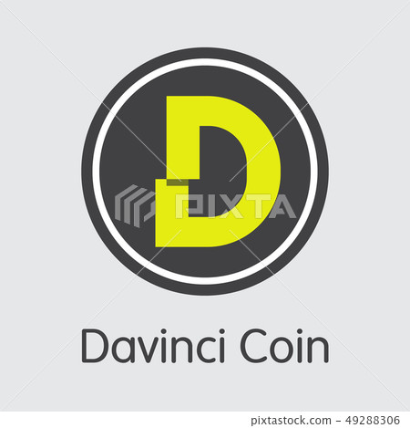 DAC - Davinci Coin. The Icon of Coin or Market Emblem. 49288306
