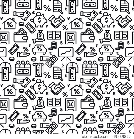 finance seamless pattern 49289892