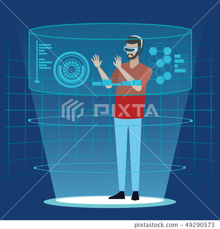 Virtual reality technology 49290573