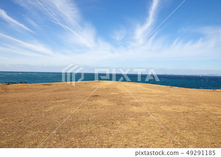 馬拉多廣闊的平原，濟州島 49291185
