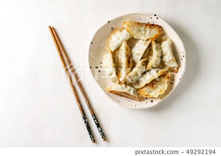 Dumplings Gyozas potstickers 49292194