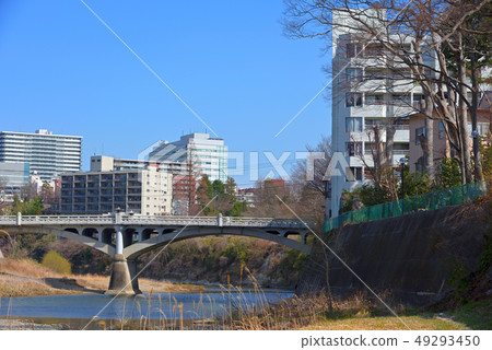 Otamaya Bridge in the city of Sendai 49293450