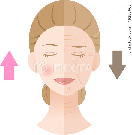 之前皺紋的女人 49293603