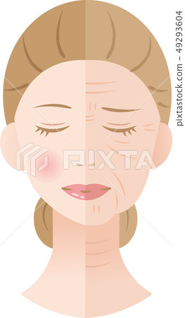 之前皺紋的女人 49293604