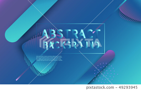 Fluid shape composition. Abstract cover design. Fluid shape composition. Abstract cover design. 49293945