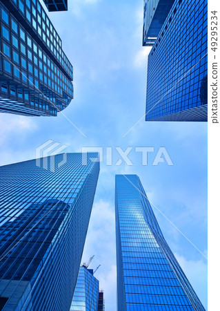 International city Seoul city center street scenery 49295234