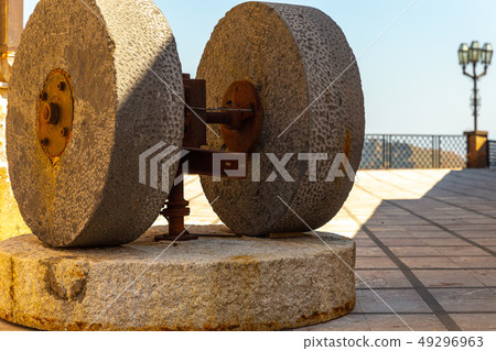 ancient stone millstones 49296963