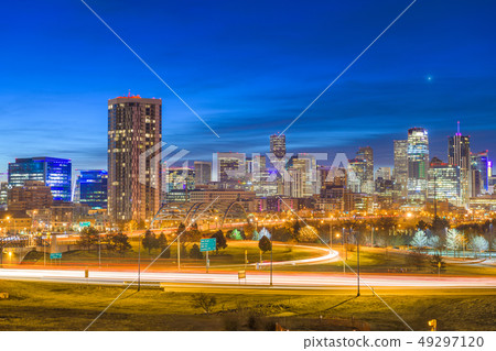 Downtown Denver, Colorado, USA Skyline 49297120
