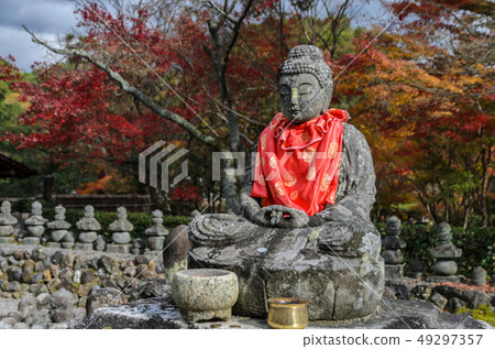 Buddha statues in Adashino Nenbutsuji temple 49297357
