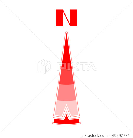 Compass (Direction) direction d - Stock Illustration [49297785] - PIXTA