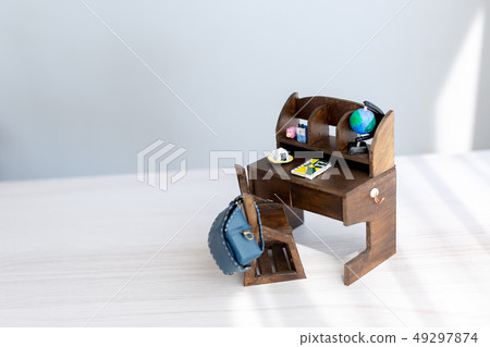 Miniature study desk Miniature study desk 49297874