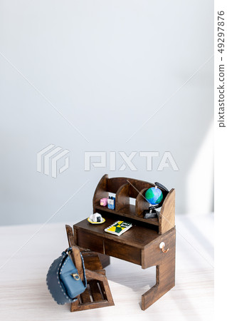 Miniature study desk Miniature study desk 49297876