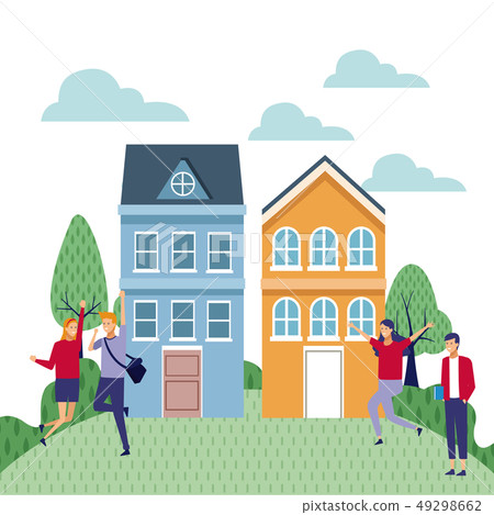 Students at city 49298662