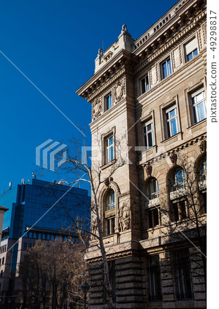 Architecture of the buildings at Budapest 49298817