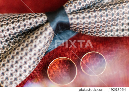 Men's accessories for the groom on the wedding day 49298964