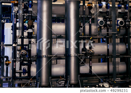 industrial, heat exchanger, filter, pipeline, boiler plant industrial, heat exchanger, filter, pipeline, boiler plant 49299231