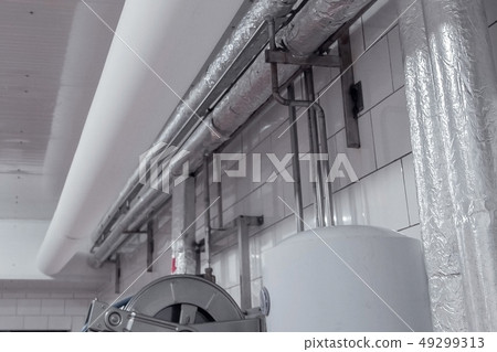 flexible, fabric, pvc, ductwork,,ventilation 49299313