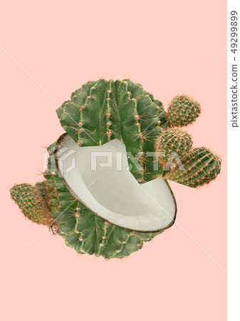 A paradox. Modern design. Contemporary art collage. 49299899