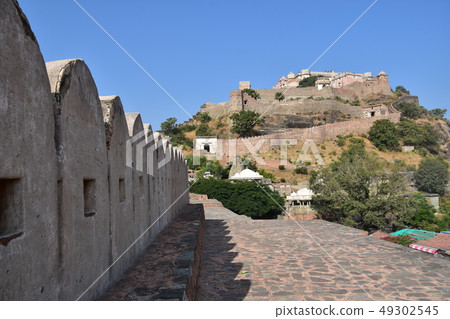 Rajasthan India India Kubalgar Castle in Udaipur A beautiful castle that is also a World Heritage Site Rajasthan India India Kubalgar Castle in Udaipur A beautiful castle that is also a World Heritage Site 49302545