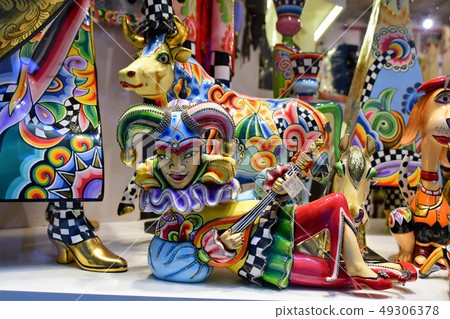 Barcelona, Gothic Quarter, souvenirs Barcelona, Gothic Quarter, souvenirs 49306378