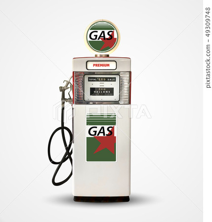 old vintage gasoline petrol pump old vintage gasoline petrol pump 49309748