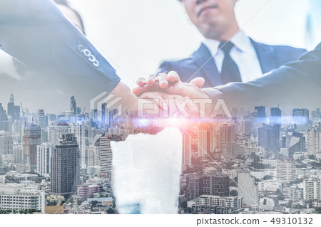 Teamwork Join Hands Support Together 49310132