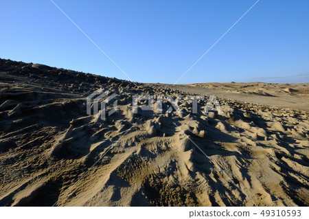 Beautiful scenery of Tottori sand dune Beautiful scenery of Tottori sand dune 49310593