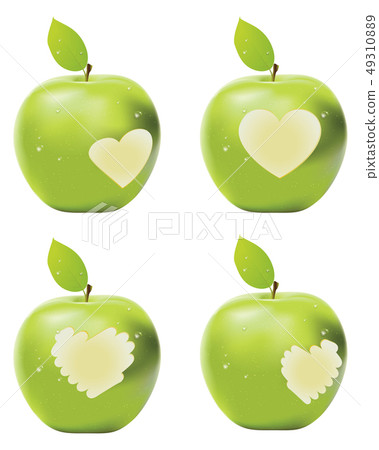 Green Apple Bite Green Apple Bite 49310889