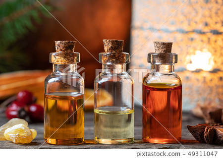 Christmas collection of essential oils  49311047