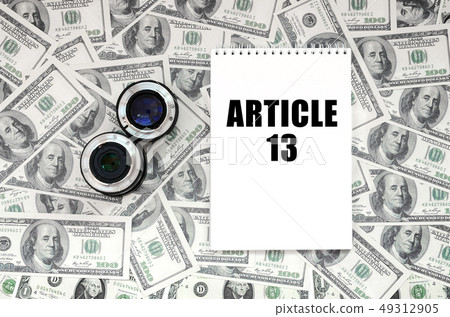 Two photographic lenses and notebook with article Two photographic lenses and notebook with article 49312905