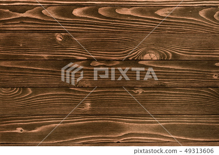 Wood table surface top view. Wood table surface top view. 49313606