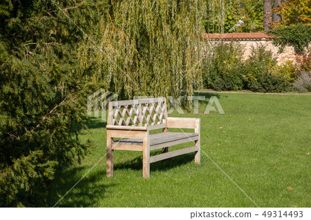 Romantic corners of the castle garden Milotice 49314493