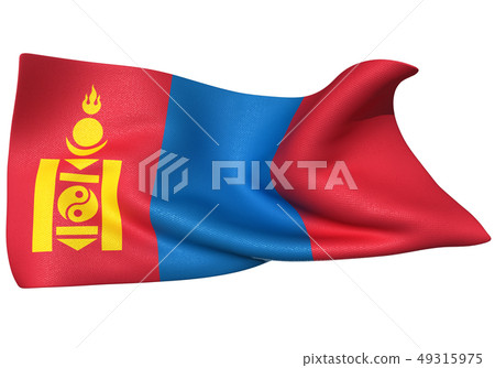 Mongolia flag Mongolia flag 49315975