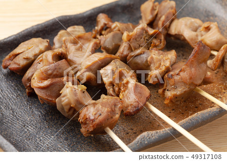 Gizzard Yakitori 49317108