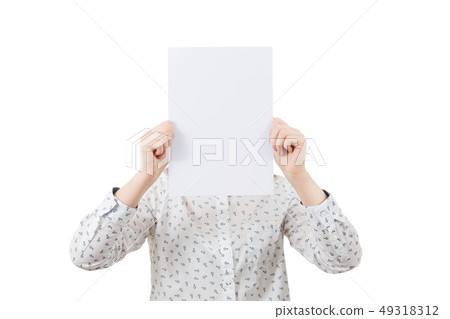 Covering  face emotion 49318312