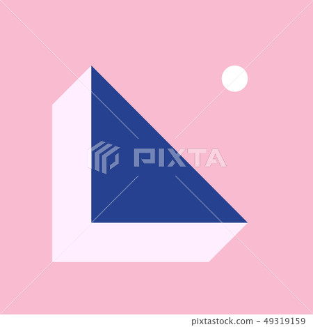 Vector Geometric Background in Material Design style Vector Geometric Background in Material Design style 49319159