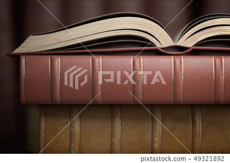 Books and textbooks in stack with space for text Books and textbooks in stack with space for text 49321892