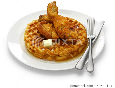 Waffle chicken Waffle chicken 49322125