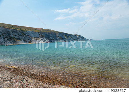 Isle of Wight England Needles Beach 49322717