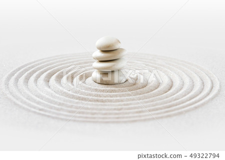 Zen japanese garden background 49322794