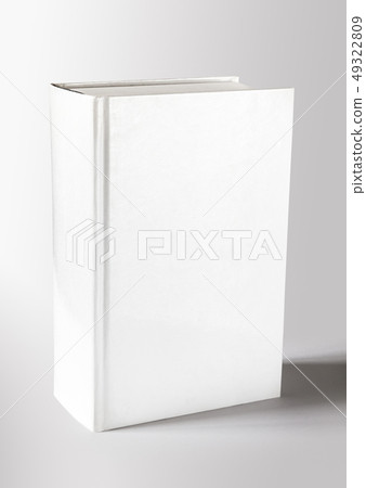 Closed blank dictionary, book mockup 49322809