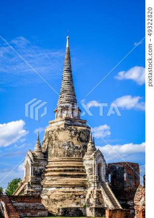 Wat Phra Si Sanphet temple, Ayutthaya, Thailand 49322820
