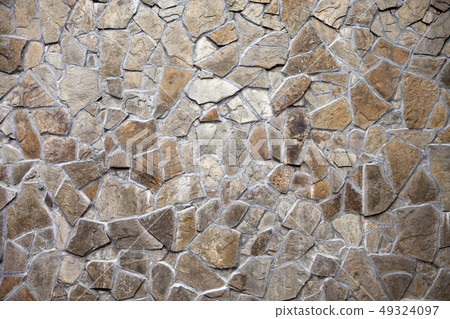 sharp stone wall background  49324097
