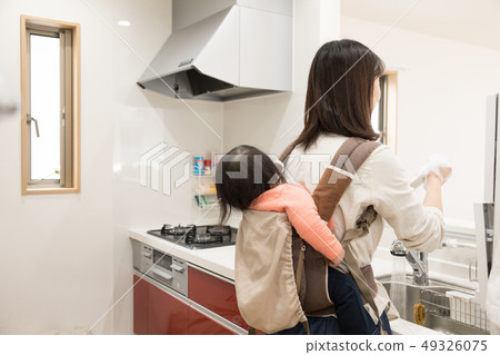 Child care baby sleeping 49326075