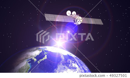 航天器返回（帶星星） 49327501