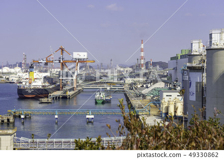 Okayama Kurashiki City Kojima National Park Tsusen-en Nose Lookout Plaza Mizushima Industrial Zone Ube Mitsubishi Cement Okayama Kurashiki City Kojima National Park Tsusen-en Nose Lookout Plaza Mizushima Industrial Zone Ube Mitsubishi Cement 49330862
