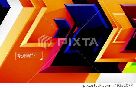 Abstract glossy techno arrows background Abstract glossy techno arrows background 49331077