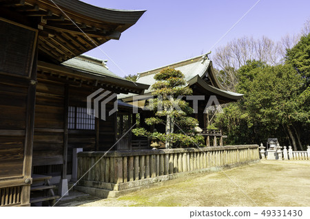 Okayama Kurashiki City Kojima Honso Hachimangu Shrine Honden Okayama Kurashiki City Kojima Honso Hachimangu Shrine Honden 49331430