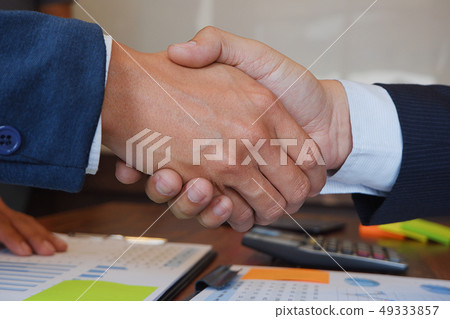 businessman handshake  consulting  agree dealing 49333857