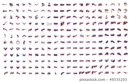 very big collection of vector flags of the Slovenia very big collection of vector flags of the Slovenia 49335203